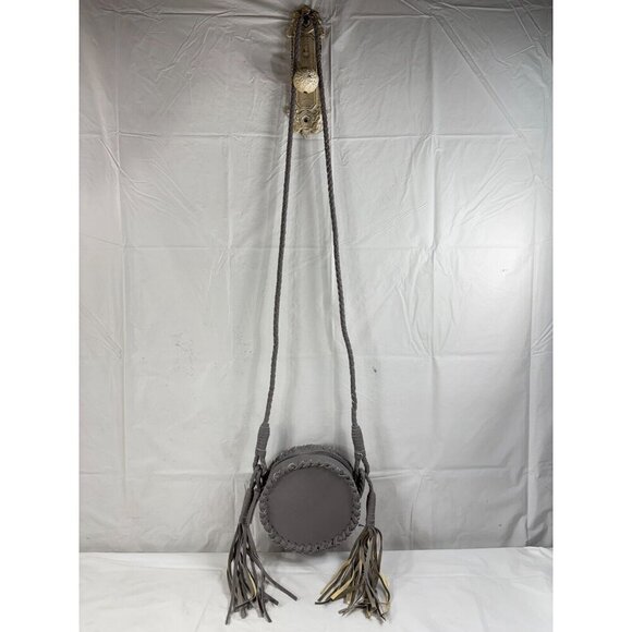 Street Level Circular Woven Crossbody Purses - Picture 12 of 16